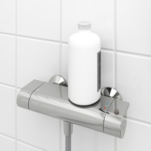 VALLAMOSSE Thermostatic shower mixer, chrome-plated, 150 mm