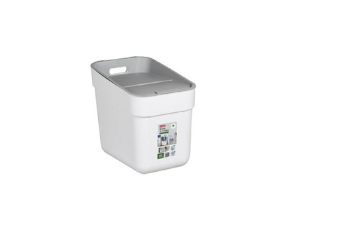 Curver Waste Sorting Bin 20l, white/light grey