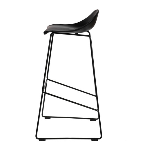 Bar Stool Molly High, black