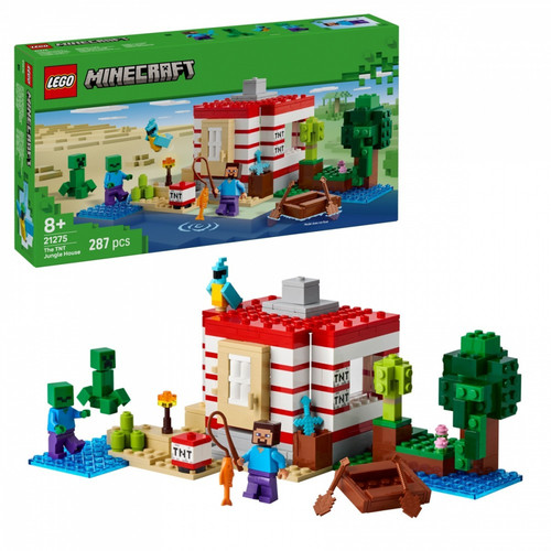 LEGO Minecraft The Jungle TNT House 8+