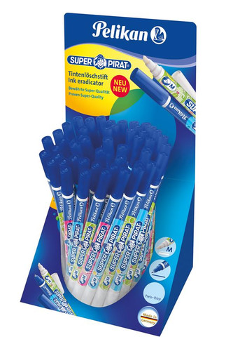 Pelikan Ink Remover Super-Pirat M 50-pack, assorted colours