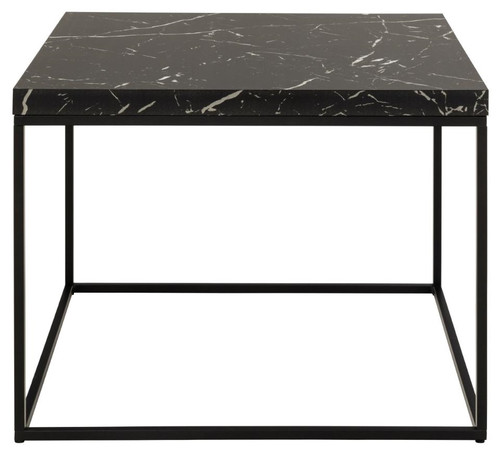 Coffee Table Barossa 60x60cm, black marble