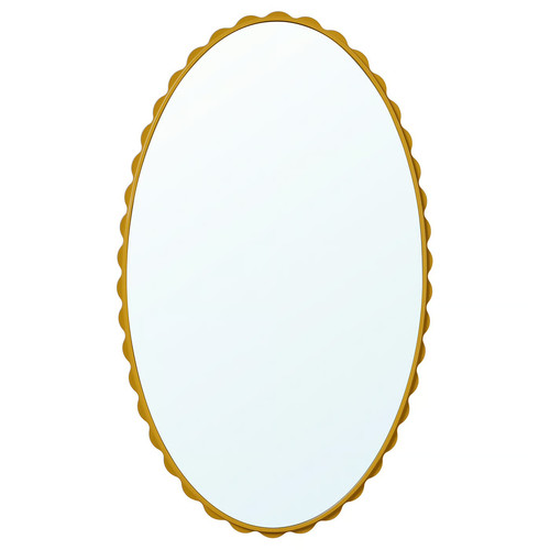 DAGGKAPRIFOL Mirror, dark yellow, 60x100 cm