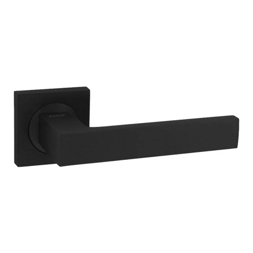 Door Handle Qubik-QR, rose, black