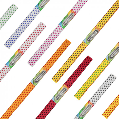 Crepe Paper 50x200cm 10pcs, dots