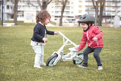 Bobike Balance Bike, up to 25kg, cream/mint