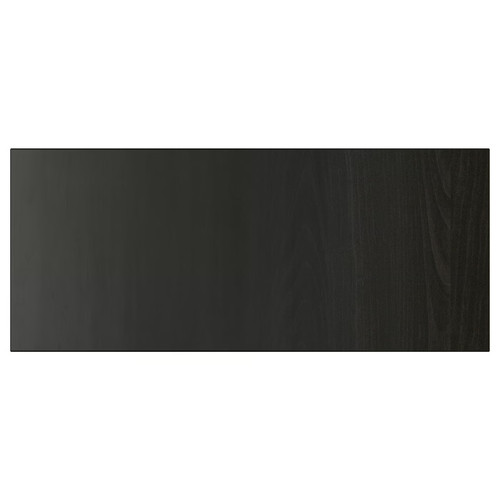 LAPPVIKEN Drawer front, black-brown, 60x26 cm