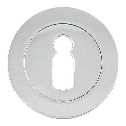 Door Escutcheon 950, round, chrome