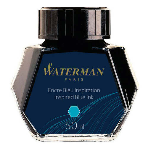 Waterman Ink Bottle 50ml, light blue
