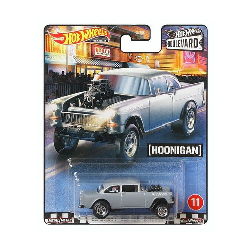 Hot Wheels Boulevard Vehicle, 1 Premium 1:64 Scale Car, 1pc, assorted, GJT68 3+