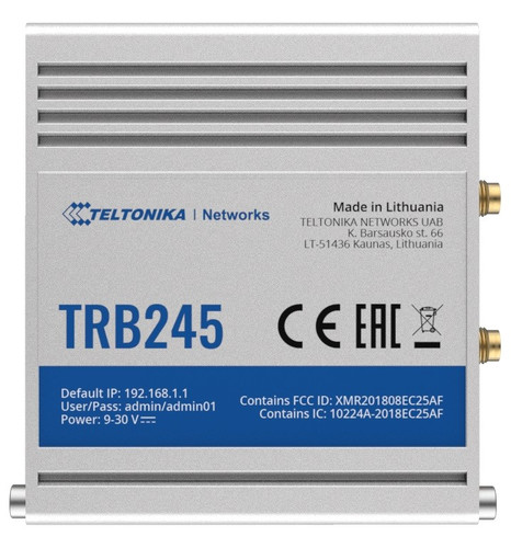 Teltonika Gateway LTE TRB245 Cat4 3G 2G RS Ethernet