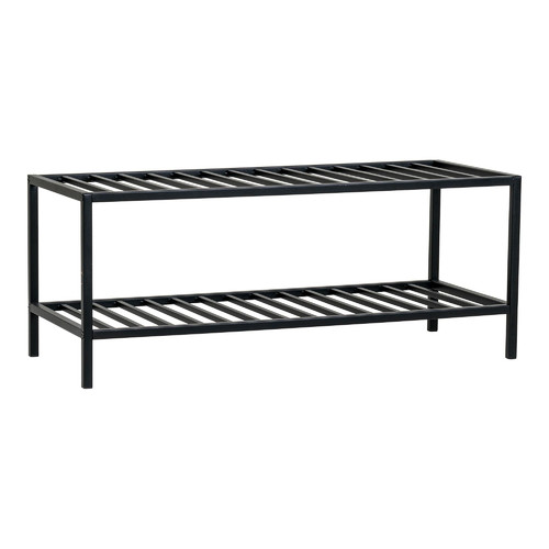 Metal shoe Rack Vita, black