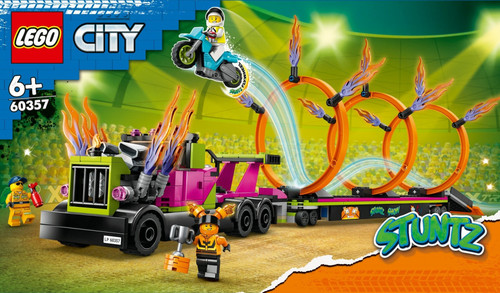 LEGO City Stunt Truck & Ring of Fire Challenge 6+