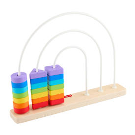 Fisher-Price Wooden Beads Shapes to Slide JFG15 12m+