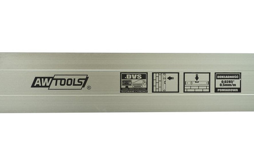 AW Anodised Spirit Level 120cm