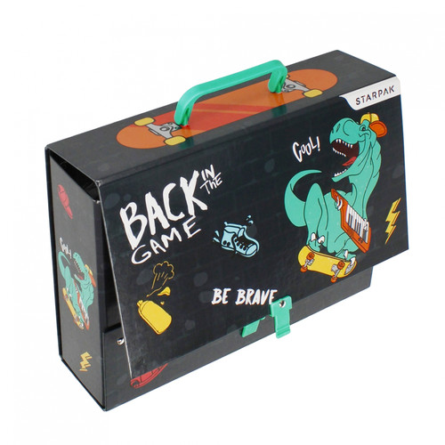 Carry Case for Drawings/Documents A4/95mm Skate Dino