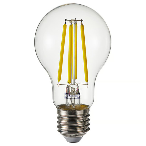 SOLHETTA LED bulb E27 470 lumen, globe clear