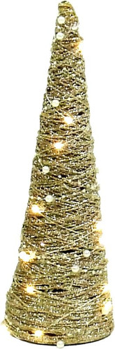 Artificial Christmas Tree with 20 LEDs, 37 cm