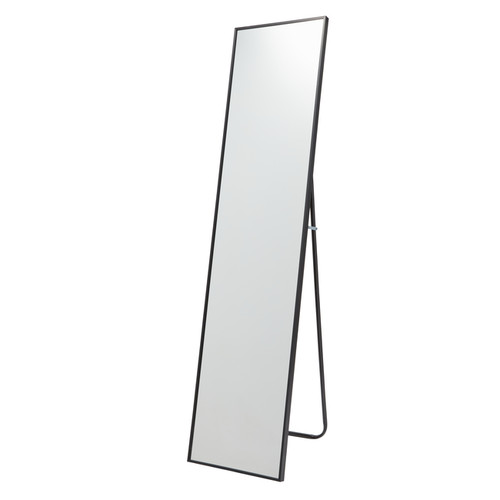 GoodHome Standing Mirror Muhely 35 x 150 cm, metal frame