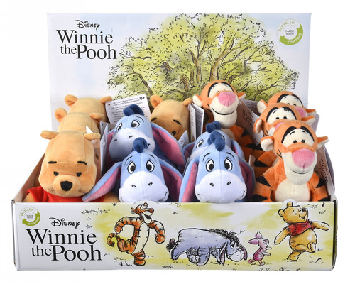Disney Plush Soft Toy Winnie The Pooh 17cm, 1pc, assorted products, 3+