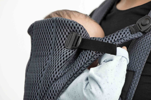BABYBJÖRN Baby Carrier Move - Anthracite, 3D Mesh, 0-15m