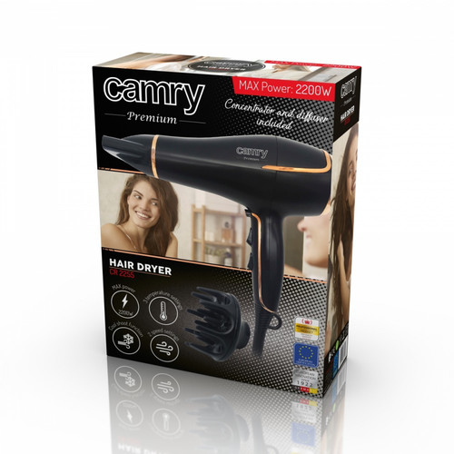 Camry Hair Dryer 2200W + Diffusser CR 225