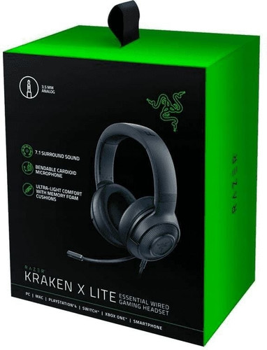 Razer Headset Kraken X Lite