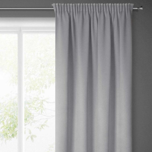 Blackout Curtain Carlo 130x300 cm, silver