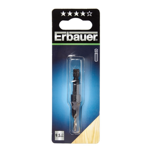 Pilot Drill & Countersink Erbauer 9.55mm