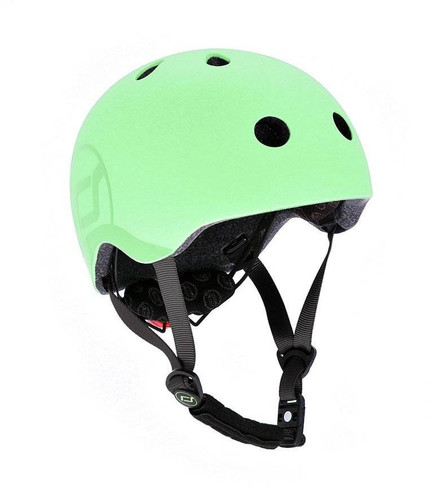 SCOOTANDRIDE Child's Bicycle Helmet S-M helmet for children, kiwi, 3+