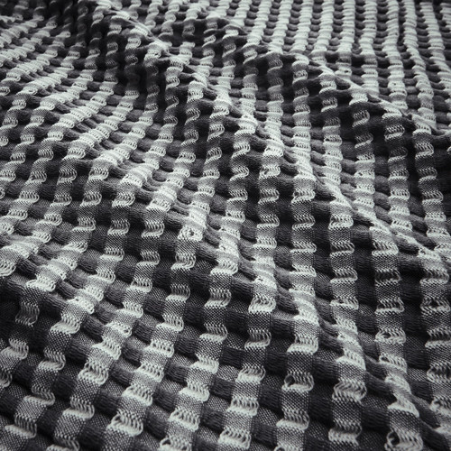 PELARTUJA Bedspread, dark grey/light grey, 150x250 cm