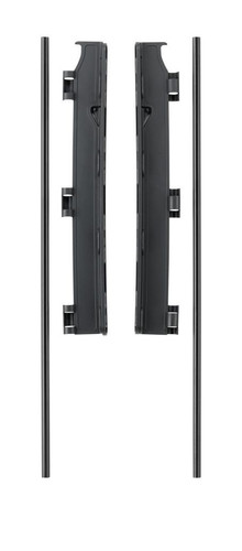 Baby Dan Slatted Wall Mounting Kit Flex M, L, XL, XXL, black