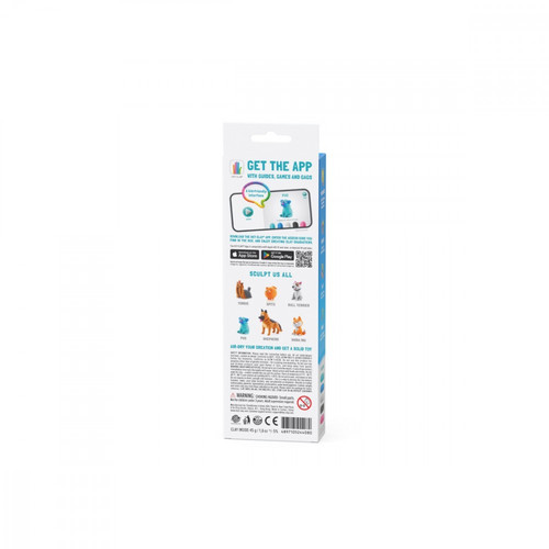 Hey Clay Air-Dry Clay Dog Story Pug 3+