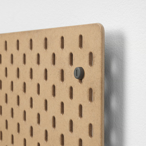 SKÅDIS Pegboard, wood, 56x56 cm