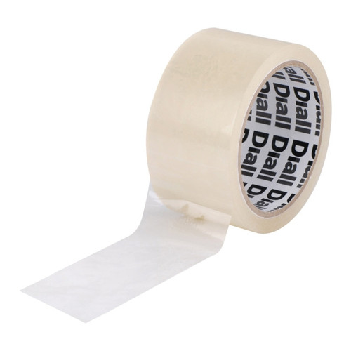 Diall Packaging Packing Tape Easy Tear 50 mm x 50 m, transparent