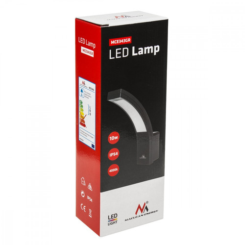MacLean LED Lamp Outdoor 10W MCE343 GR