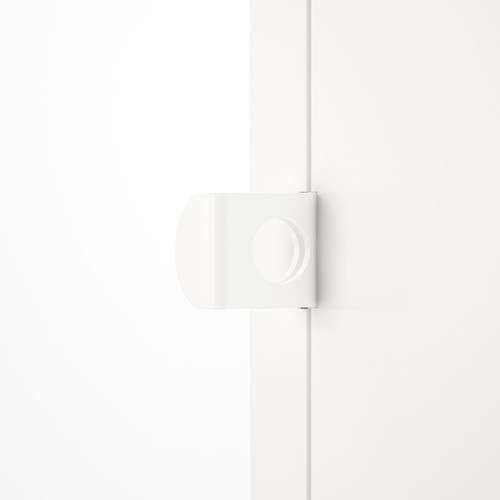 HÄLLAN Storage combination with doors, white, 90x47x167 cm