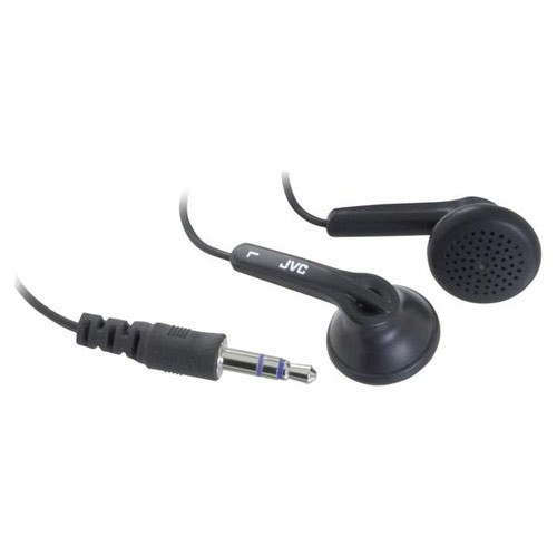 JVC Entry Class In-ear Headphones with Carrying Case HA-F10C-EN, black
