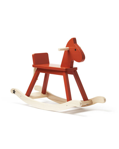 Kid's Concept Rocking horse orange red CARL LARSSON 18m+