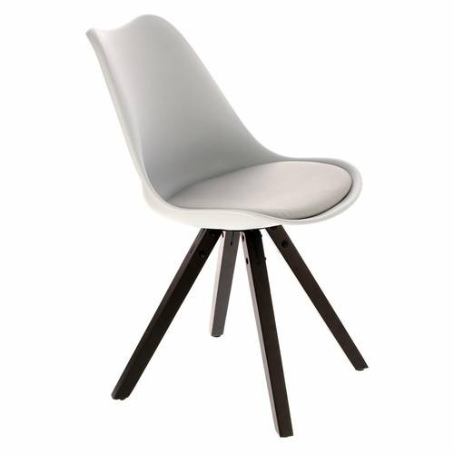 Dining Chair Norden Star Square, black/grey