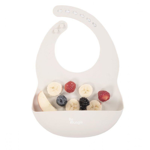 Bo Jungle B-Silicone Bib Grey