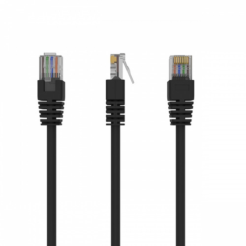 Gembird CAT 5e UTP Patch Cord, black, 0.25m
