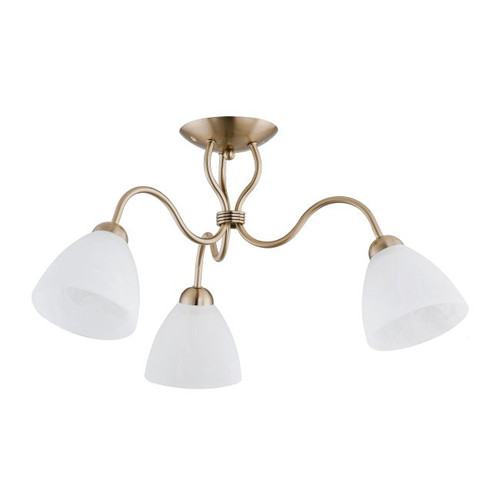 Pendant Lamp Ariel 3 x 60W E27, patina