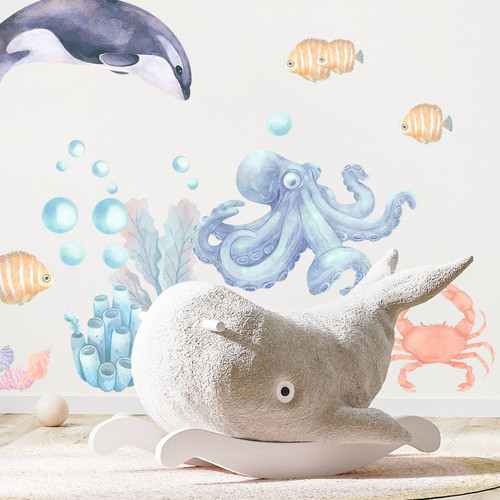 Wall Sticker Set - Ocean Animals II