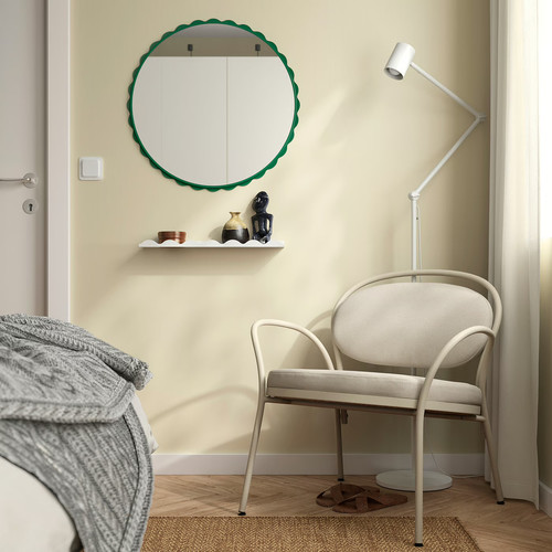 DAGGKAPRIFOL Mirror, dark green, 60 cm