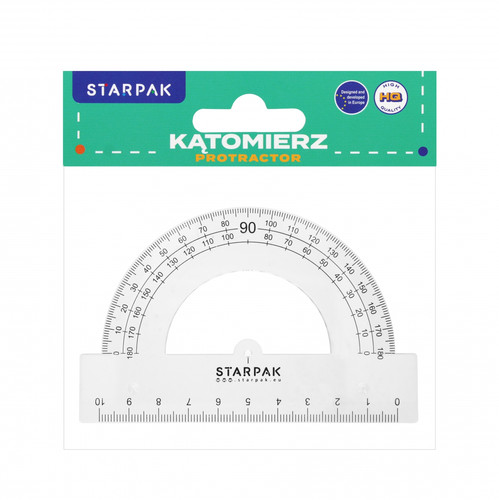 Starpak Protractor 180 10cm
