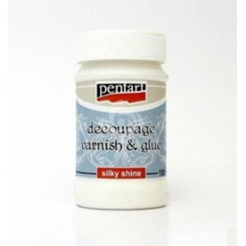 Pentart Decoupage Varnish & Glue 100ml, silky shine
