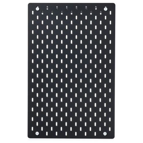 SKÅDIS Pegboard, black, 36x56 cm