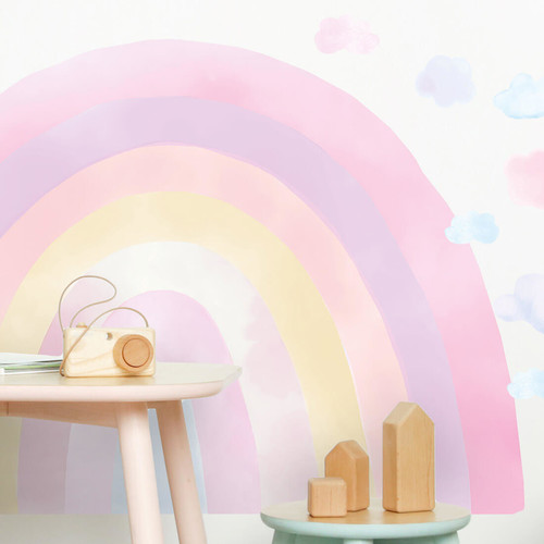 Wall Sticker Set 90x134cm - Rainbow Pink