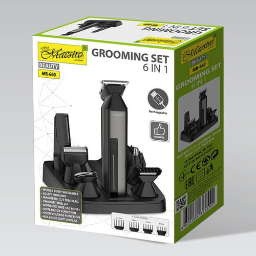 Feel Maestro 6-in-1 Grooming Set MR-660